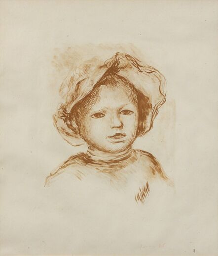Pierre-Auguste Renoir, ‘Pierre Renoir, de face from L'Estampe Originale’, c. 1893