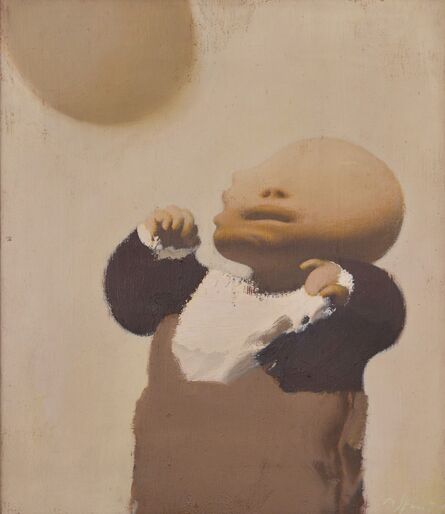 Miljenko Stančić, ‘Dijete s loptom / A Child With a Ball’, ca. 1956
