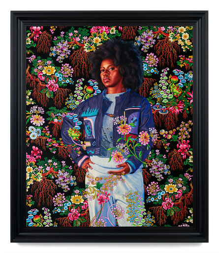Kehinde Wiley, ‘Portrait of Nelly Moudime II’, 2020