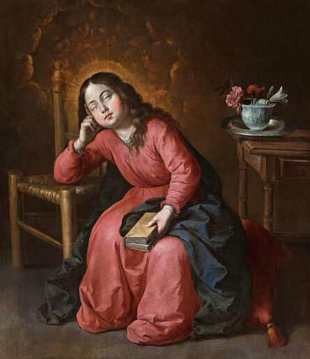 Francisco de Zurbarán, ‘Virgen Niña dormida (The Virgin Mary as a Child, Asleep)’, ca. 1655