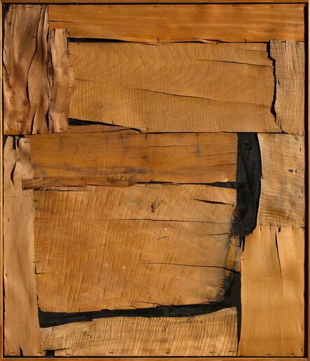 Alberto Burri, ‘Legno, P1’, 1958