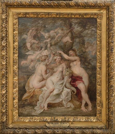 Peter Paul Rubens, ‘The Abundance crowned by the nymphs’, first half of the XVII sec.