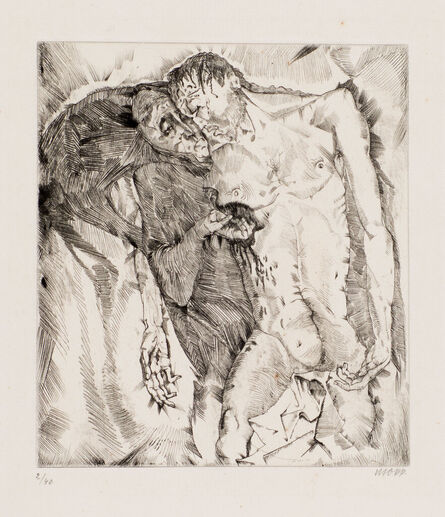 Max Oppenheimer, ‘Pieta III / Trösterin.’, 1912