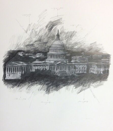 Grover Mouton, ‘United States Capitol, Study #1’, 2014