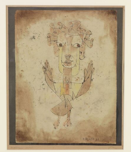 Paul Klee, ‘Angelus Novus’, 1920