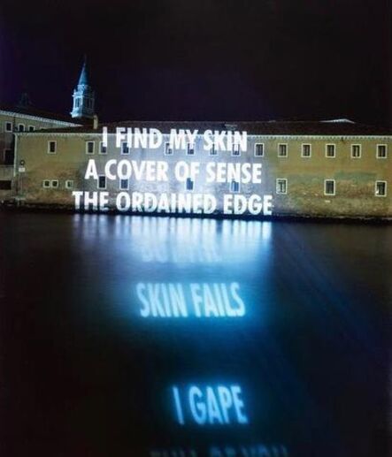 Jenny Holzer, ‘Skin Falls’, 2001