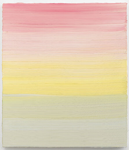 Jason Martin, ‘Untitled (Permanent Yellow Light/Brilliant Pink/Neutral Tint) II’, 2021