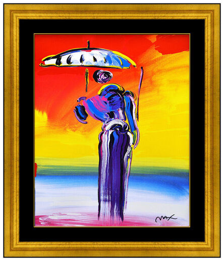 Peter Max, ‘Umbrella Man with Can’, 20th Century 
