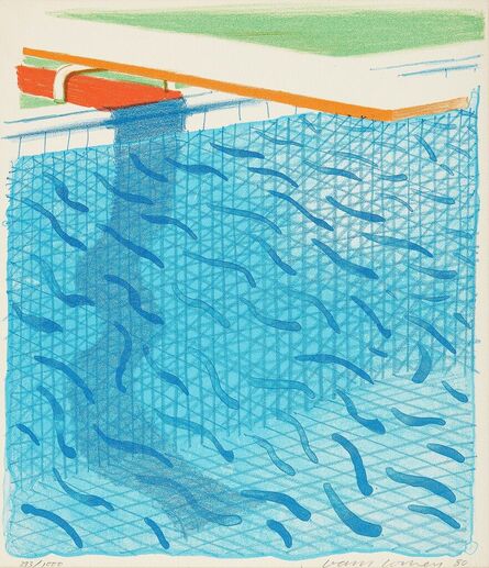 David Hockney, ‘Paper Pools’, 1980