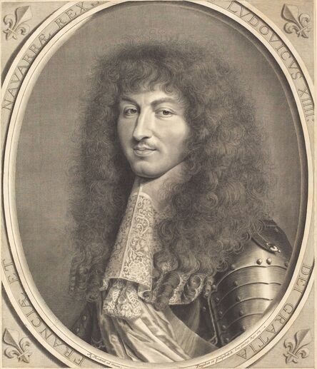 Robert Nanteuil, ‘Louis XIV’, 1664