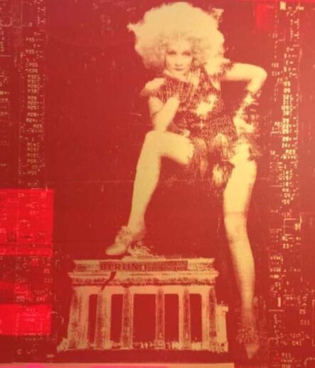 Andreas Reimann, ‘Marlene Brandenburg Gate Red/Gold’, 2015