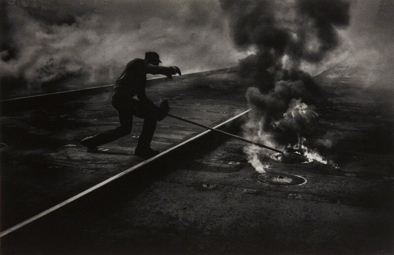 W. Eugene Smith, ‘Dance of the Flaming Coke, Pittsburgh’, 1955, Photography, Gelatin silver print, Phillips