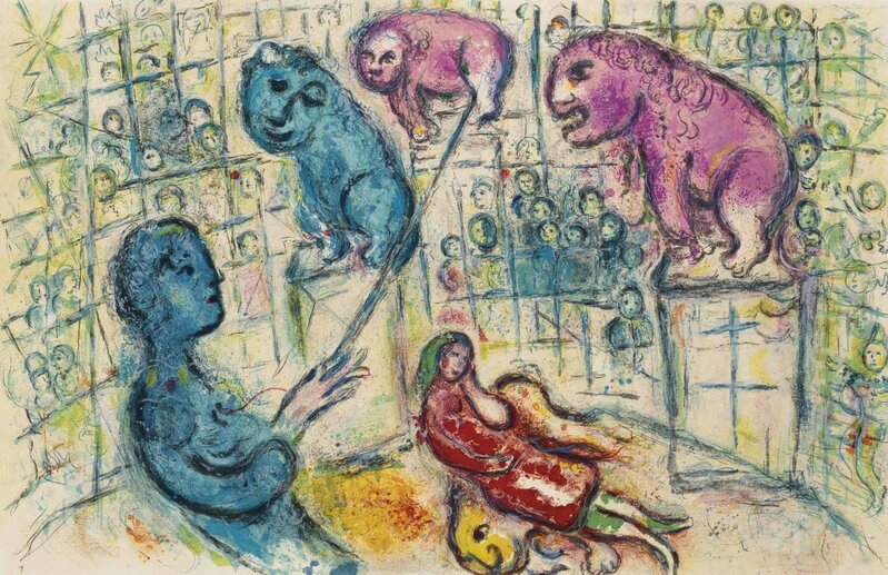 Marc Chagall, ‘Cirque: one plate’, 1967, Print, Lithograph in colors, on Arches paper, Christie's