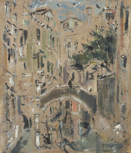 Filippo De Pisis, ‘Rio a Venezia’, 1944