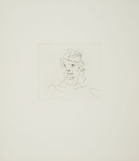 Frank Auerbach, ‘Julia’, 1981