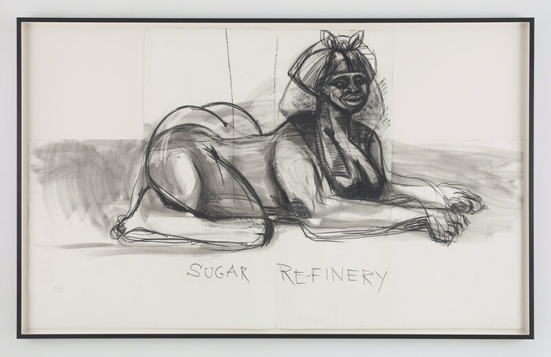 Kara Walker, ‘Untitled’, 2013-2014, Drawing, Collage or other Work on Paper, Charcoal on paper, Sikkema Jenkins & Co.