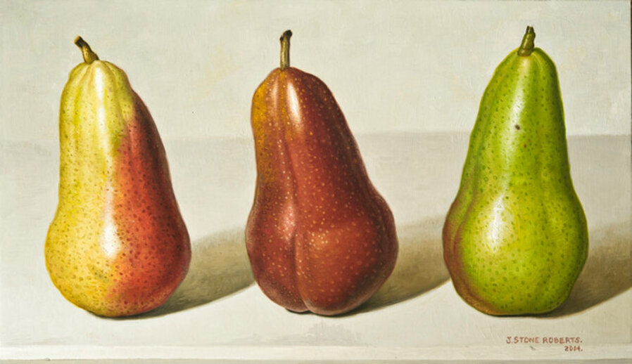 Pears in a Row