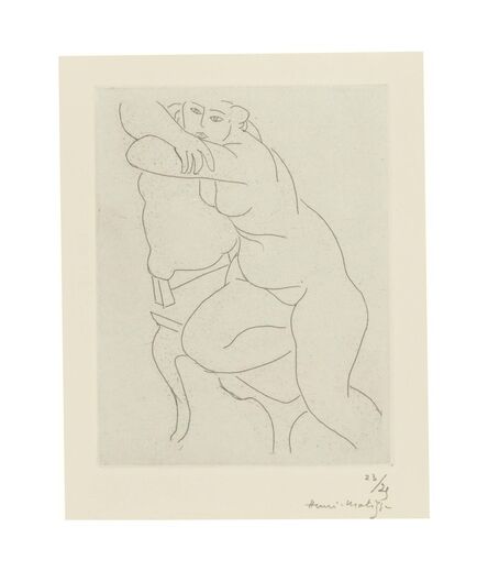 Henri Matisse, ‘Nu au fauteuil’, 1935
