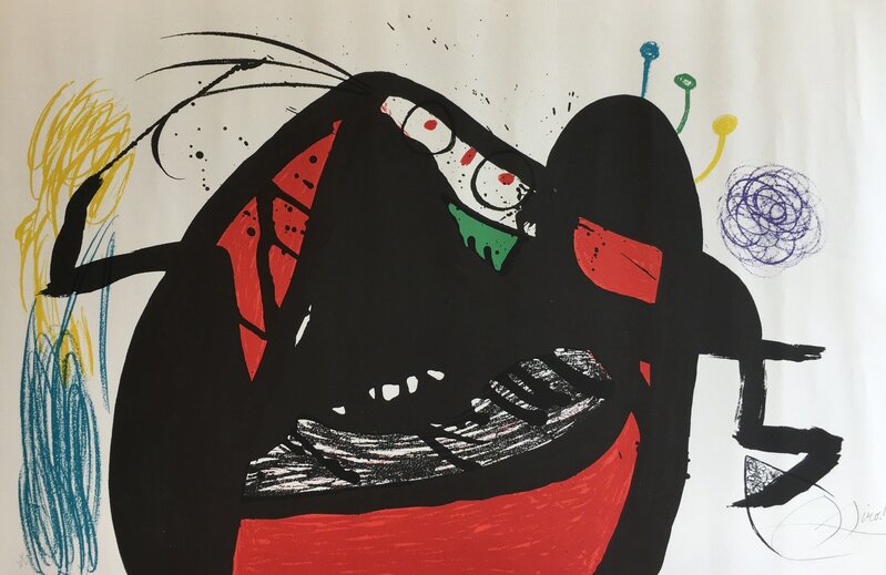 Joan Miró, ‘L'aieule des 10.000 ages’, 1976, Print, Lithograph, Galerie AM PARK