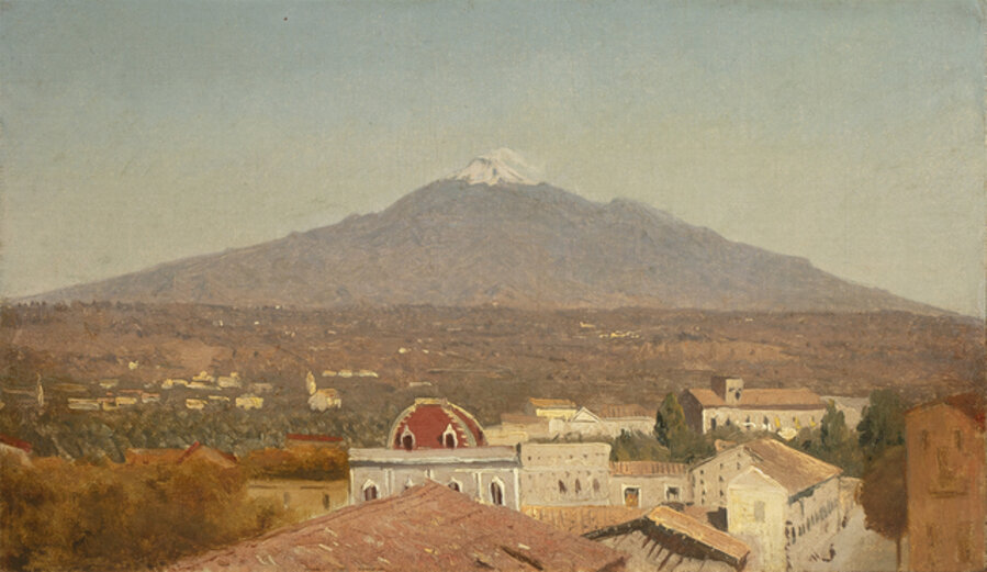 Mount Etna from Catania
