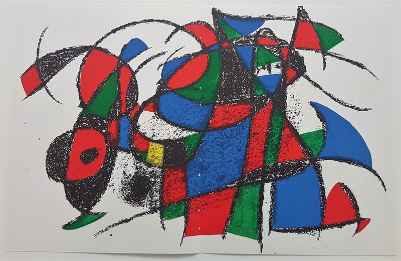 Joan Miró, ‘Lithographie Originale III’, 1977, Print, Color Lithograph, Cerbera Gallery