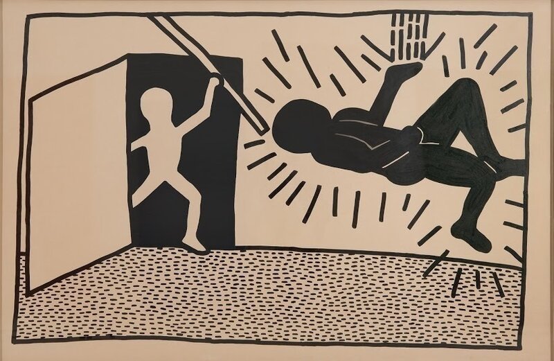 Keith Haring, ‘Untitled’, 1980, Painting, Ink on posterboard, de Young Museum
