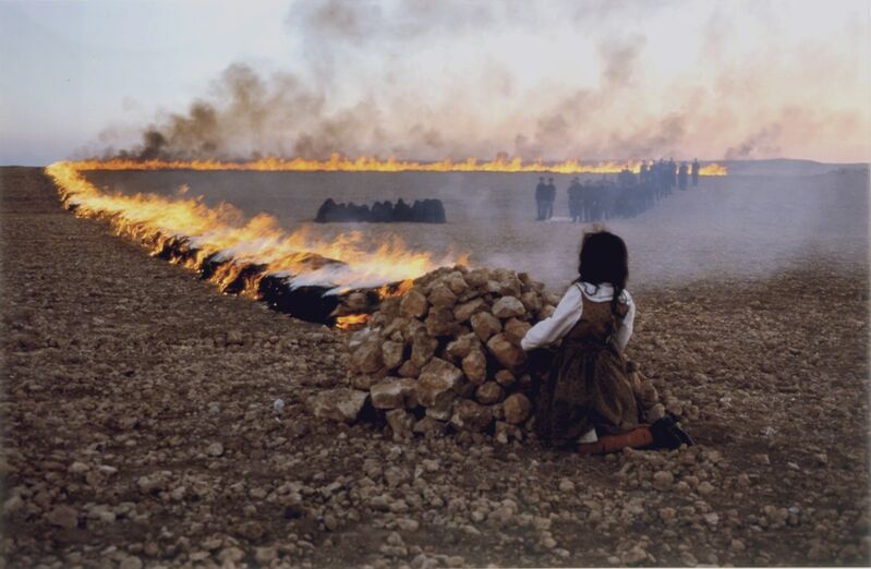 Shirin Neshat, ‘Passage’, 2001, Video/Film/Animation, Single-channel video installation with sound, dimensions variable, San Francisco Museum of Modern Art (SFMOMA) 