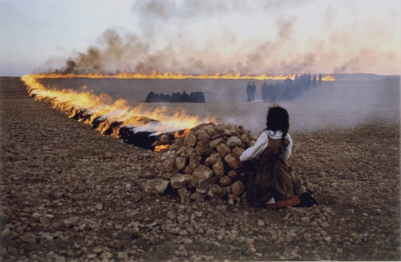Shirin Neshat, ‘Passage’, 2001, Video/Film/Animation, Single-channel video installation with sound, dimensions variable, San Francisco Museum of Modern Art (SFMOMA) 