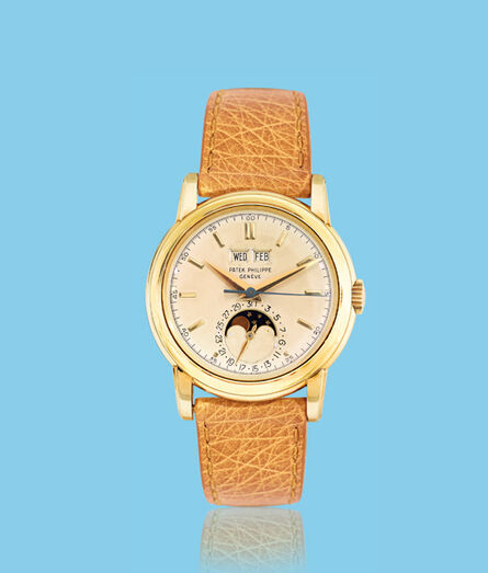 Patek Philippe, ‘Yellow gold wristwatch, ref. 2438’, ca. 1950