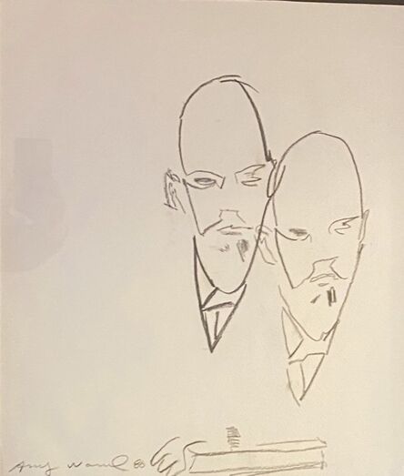 Andy Warhol, ‘Untitled(Double Lenin)’, 1986