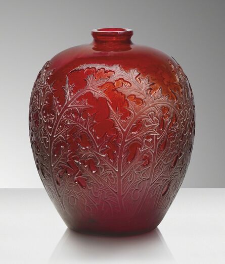 René Lalique, ‘'Acanthes', a vase, no. 902’, designed 1921