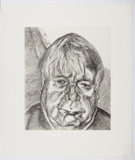 Lucian Freud, ‘Donegal Man’, 2007