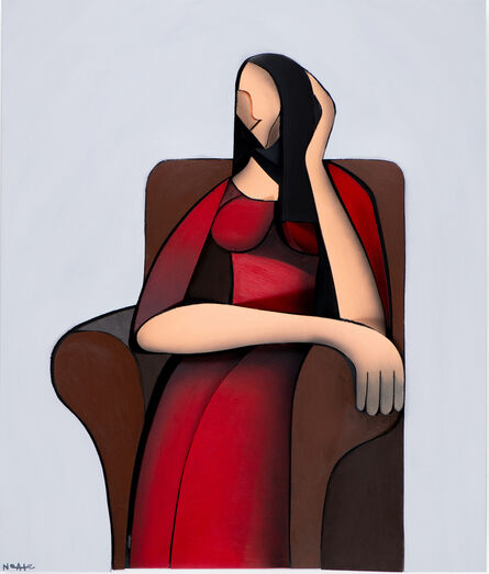 Adam Neate, ‘The Woman in the Red Dress’, 2022