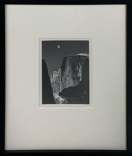 Ansel Adams, ‘Moon and Half Dome, Yosemite National Park, California’, 1996