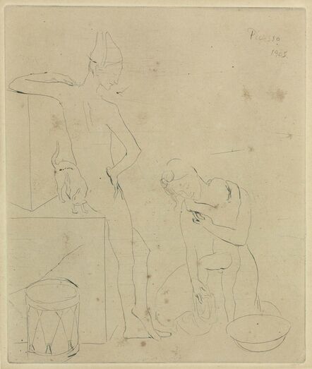Pablo Picasso, ‘Le Bain, from La Suite des Saltimbanques’, 1905