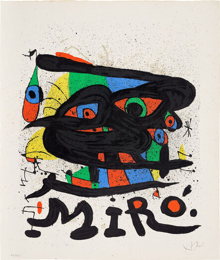 Joan Miró, ‘Miró Sculptures (M. 755)’, 1971