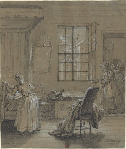 Jean-Baptiste Oudry, ‘Ragotin dans le coffre’, 1737