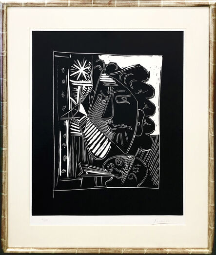 Pablo Picasso, ‘LE PEINTRE A LA PALETTE (BLOCH 1153)’, 1963