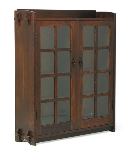 Gustav Stickley, ‘Double-door bookcase’, ca. 1905-07