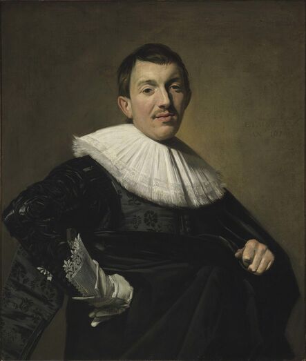 Frans Hals, ‘Portrait of a man’, 1582-1583
