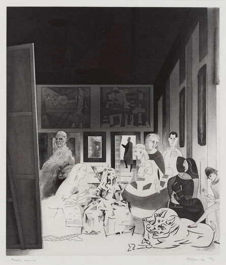 Richard Hamilton, ‘Picasso's Meniñas (from ‘Hommage à Picasso’ portfolio)’, 1973