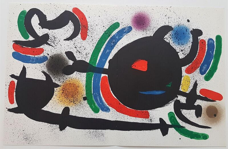 Joan Miró, ‘Litografia Original X’, 1975, Print, Color Lithograph, Cerbera Gallery