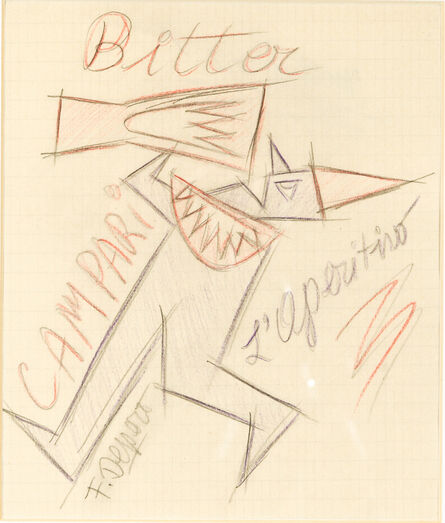 Fortunato Depero, ‘Bitter Campari - l'aperitivo’, 1927