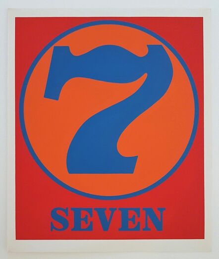 Robert Indiana, ‘Numbers Suite: "Seven"’, 1968