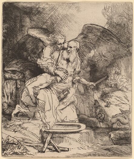 Rembrandt van Rijn, ‘Abraham's Sacrifice’, 1655