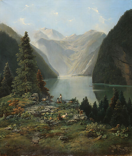 Marianne Lenz, ‘Königssee’, 1864