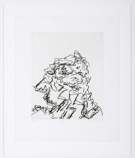 Frank Auerbach, ‘J.Y.M.’, 1989