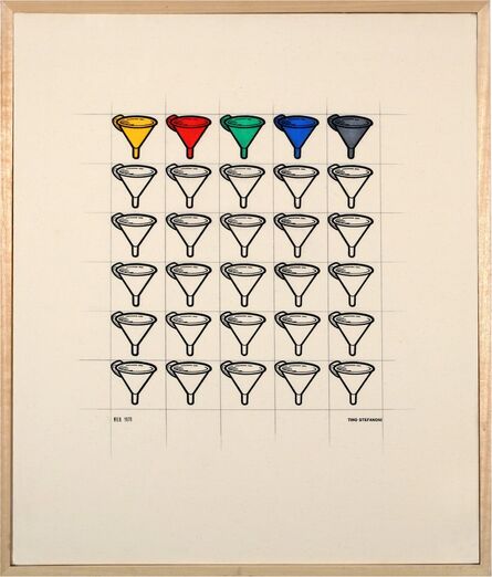 Tino Stefanoni, ‘Funnels 7’, 1971