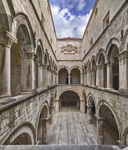 Ahmet Ertug, ‘Atrium of the Sponza Palace, Dubrovnik’, 2017