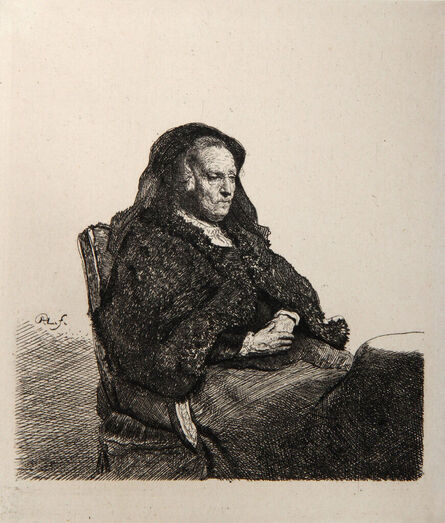 Rembrandt van Rijn, ‘The Artist's Mother (B343)’, 1878